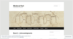 Desktop Screenshot of medievalkarl.com